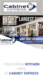 Mobile Screenshot of cabinetexpress.us